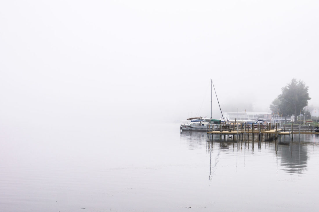 Mist over the lake