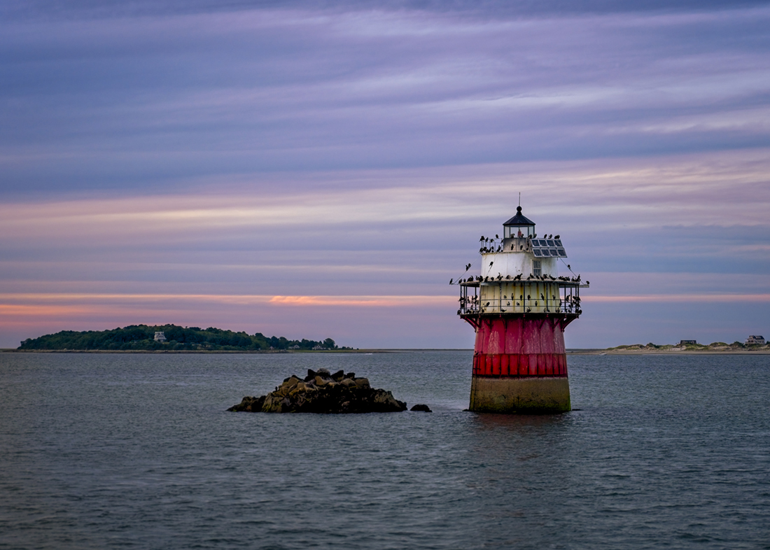 Duxbury Pier lighthouse